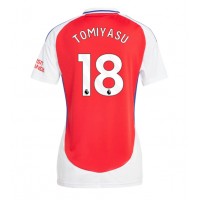 Arsenal Takehiro Tomiyasu #18 Replika Hemmatröja Dam 2024-25 Kortärmad